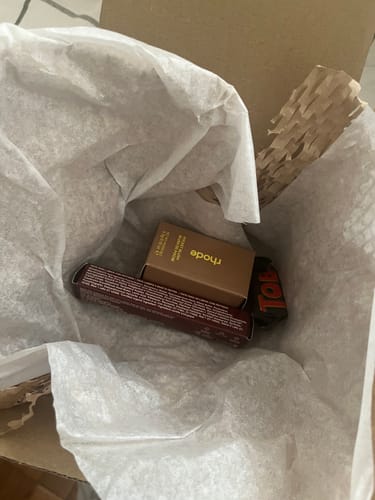 Customer photo review of peptide lip tint - disponível em Portugal