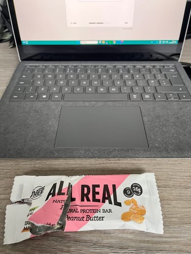 Customer photo review of Almond Vanilla Protein Bar 50g x 12 bars