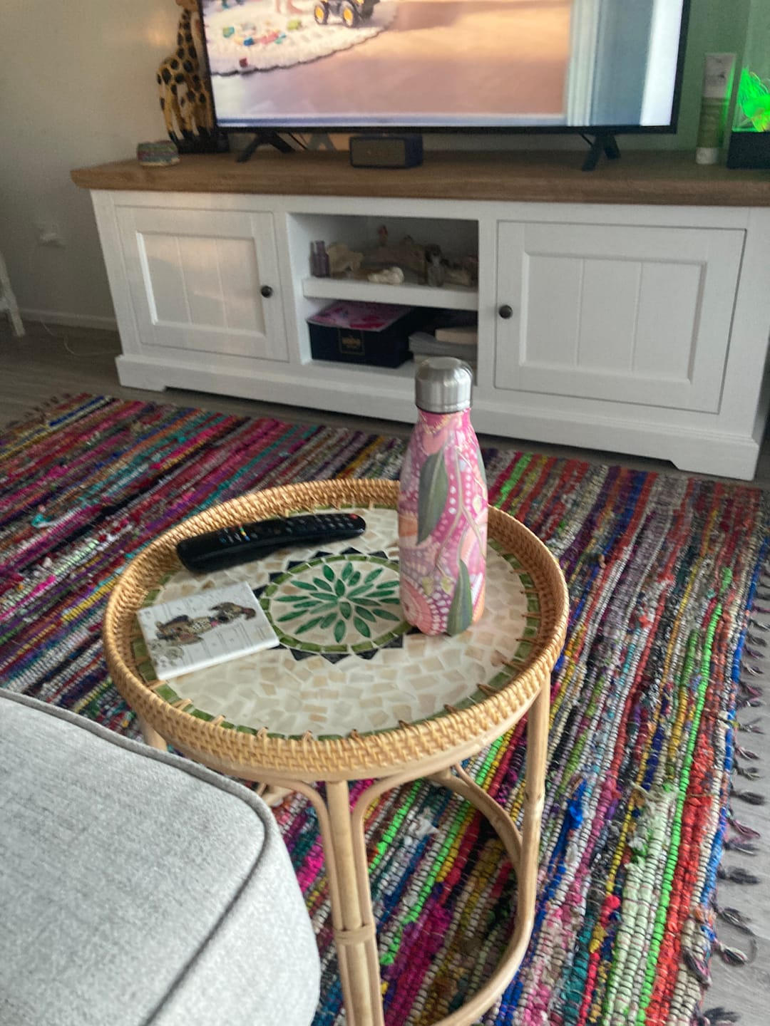 Customer photo review of Oasis Rattan Table