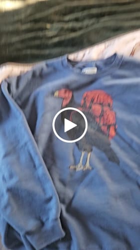 Customer video review of Turkey Vulture Backpacker Sweatshirt