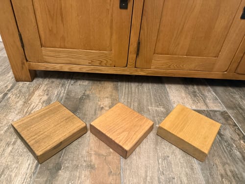 Customer photo review of Oil wood Samples