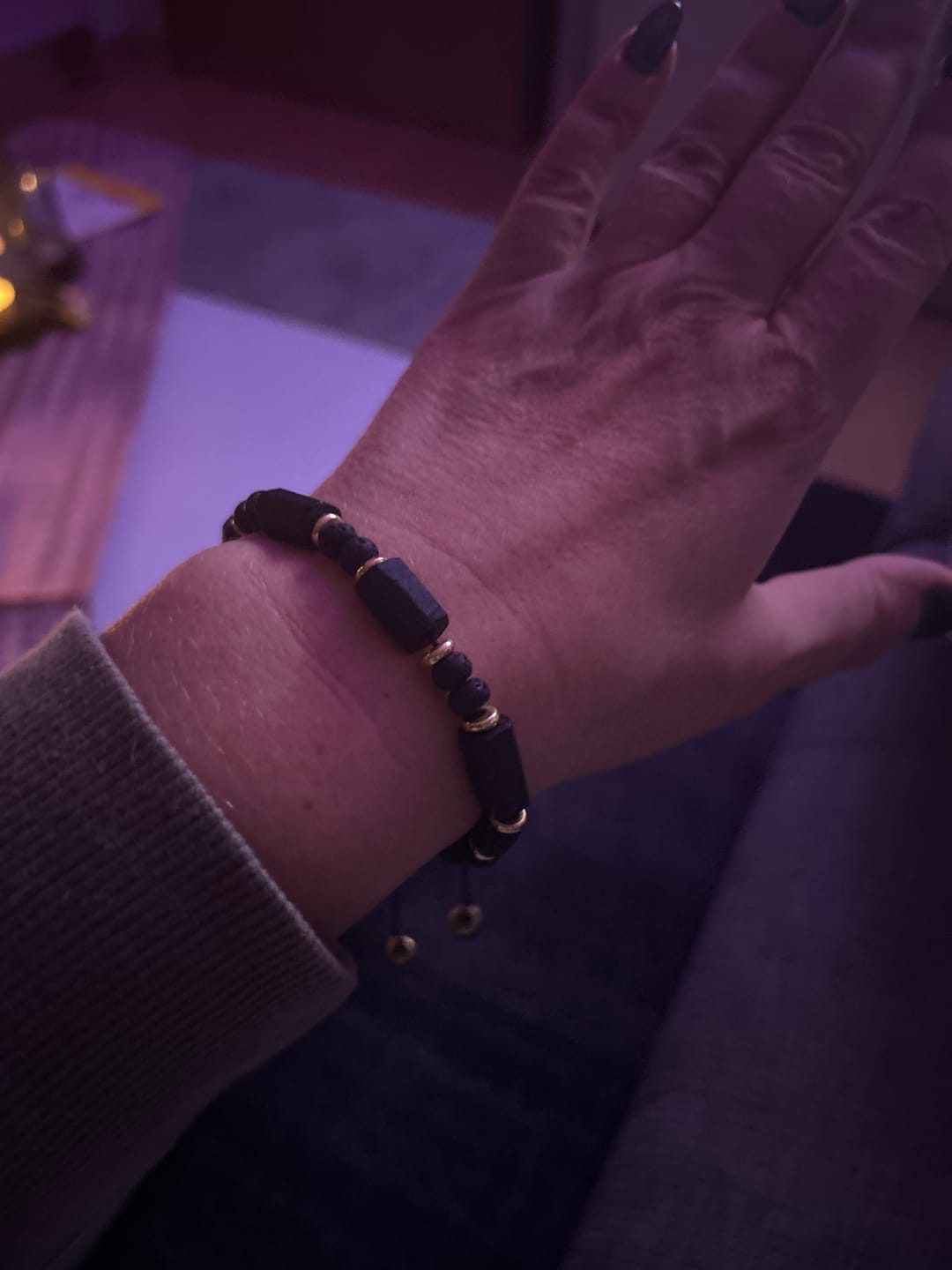 Customer photo review of Turmalin Armband - Natursteine
