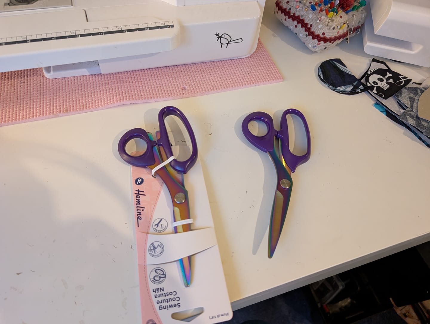 Customer photo review of Hemline Scissors - Dressmaking Shears