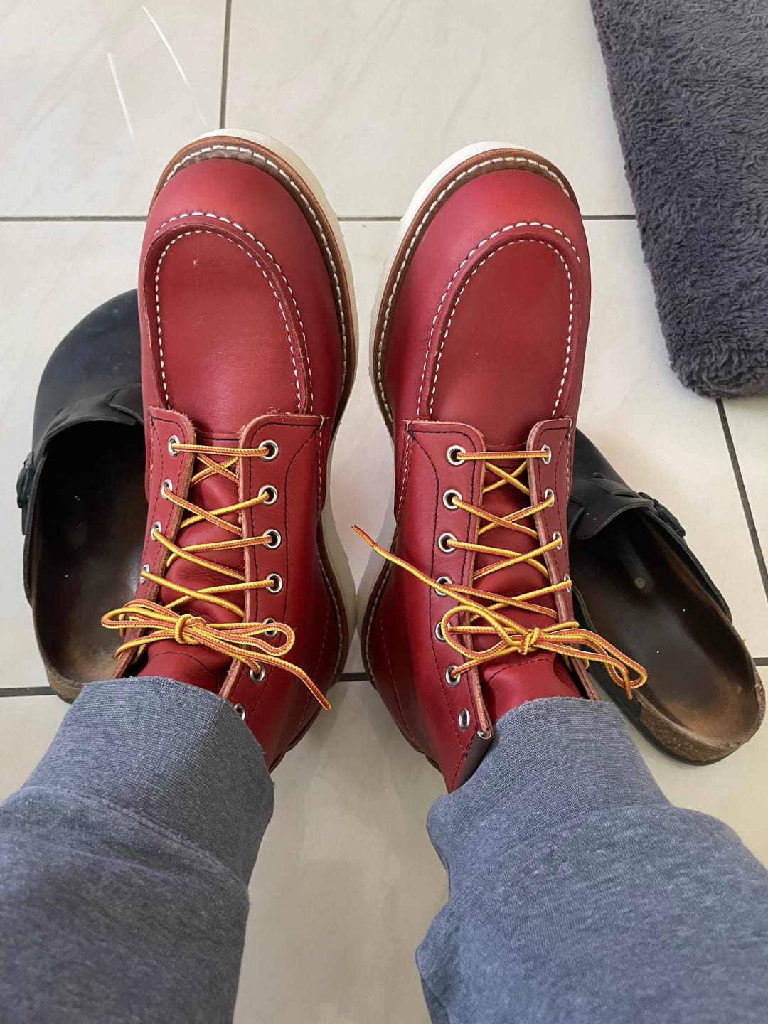 Customer photo review of 8875 Moc Toe Oro Russet