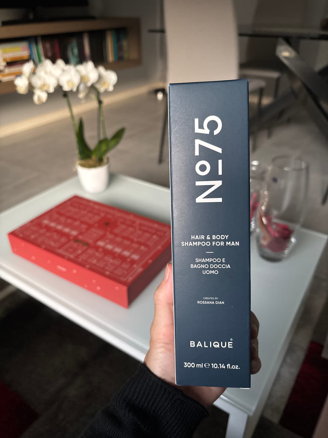 Customer photo review of N°75 - HAIR & BODY SHAMPOO FOR MAN