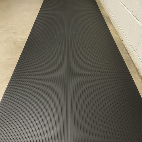 Customer photo review of 6mm Rubber Sheet Matting Durable, Slip-Resistant, Easy to Clean for Commercial & Industrial Use Versatile Flooring Solution - Linear Metre