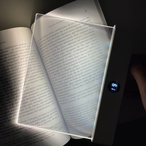 Customer photo review of Lampada da Lettura LED Trasparente