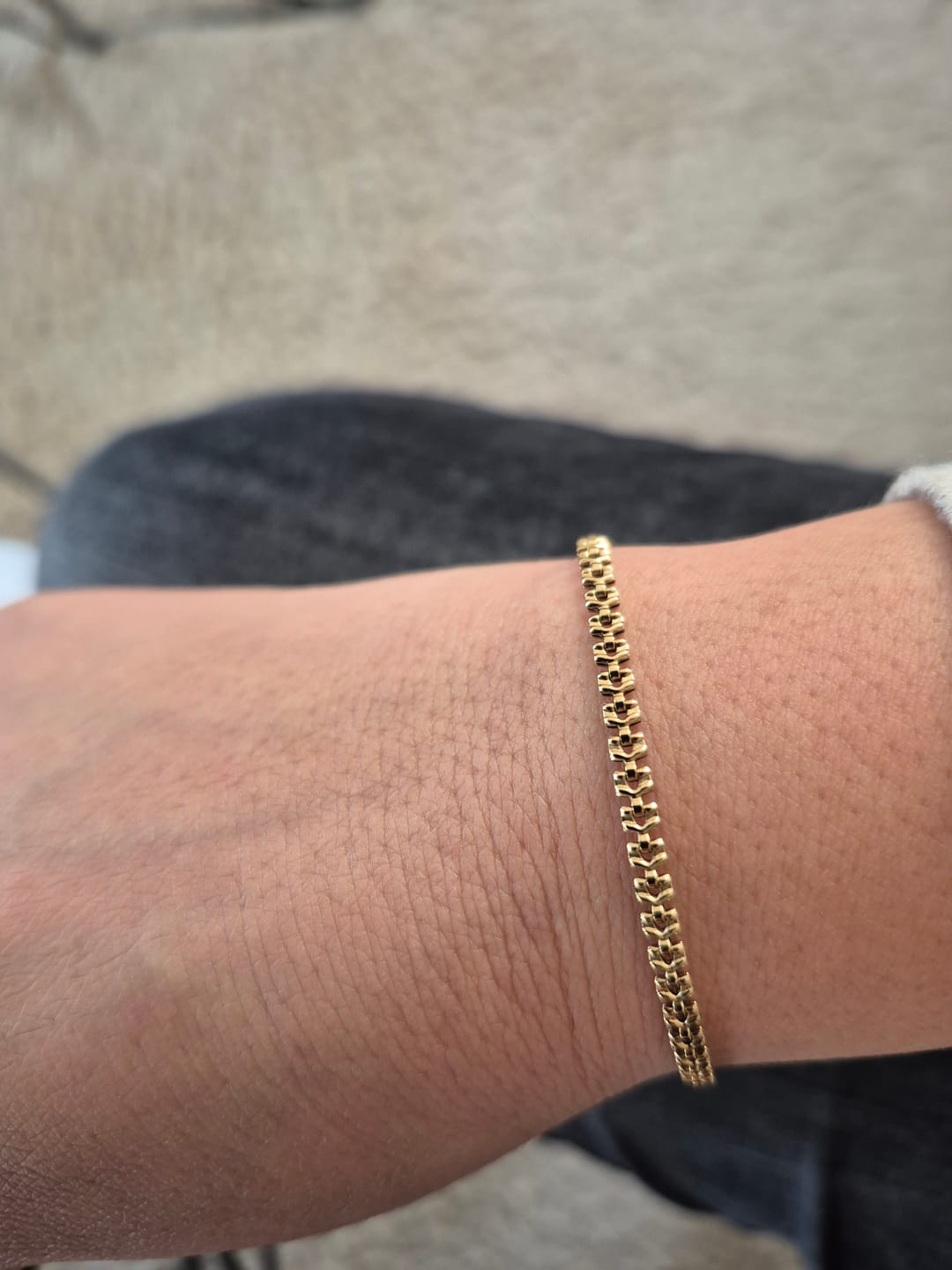 Customer photo review of Nylah Necklace
