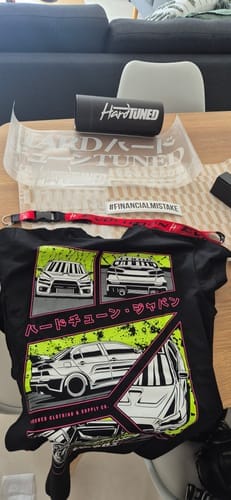 Customer photo review of Mitsubishi Evolution Lanyard