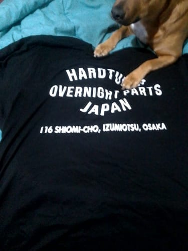 Customer photo review of Overnight Parts Tee