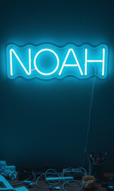 Customer photo review of Custom Name Neon Sign For Bedroom Personalized LED Name Light Gift