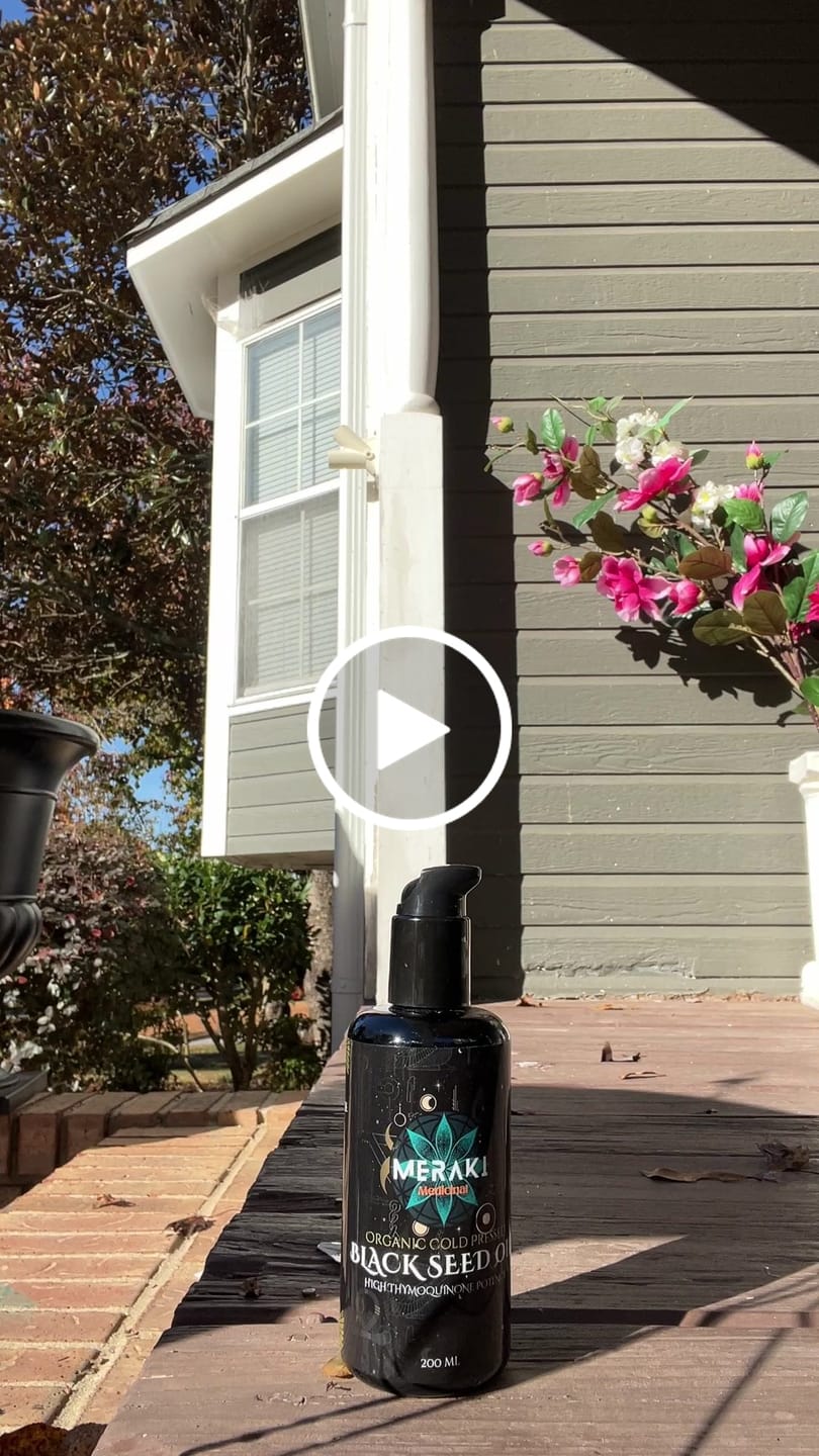 Customer video review of High Potency Cold-Pressed Organic Black Seed Oil with 3% Thymoquinone