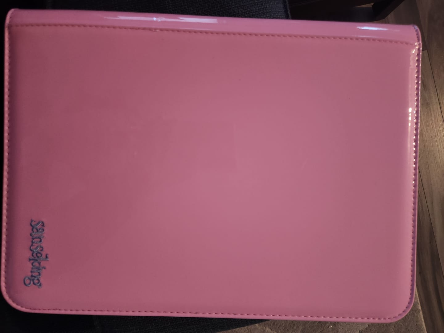 Customer photo review of Coral Binder Series - PU Leather Zipper 9-Pocket Coral Pink