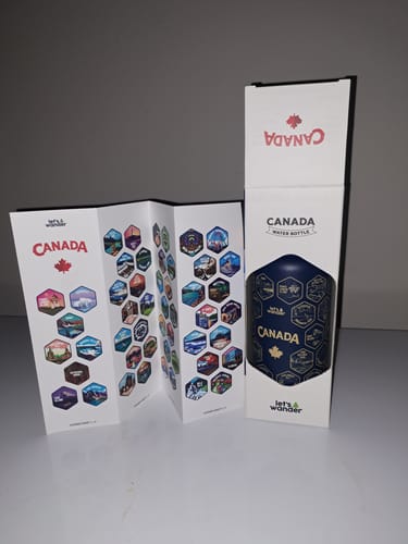 Customer photo review of Canada Bottle + Stickers