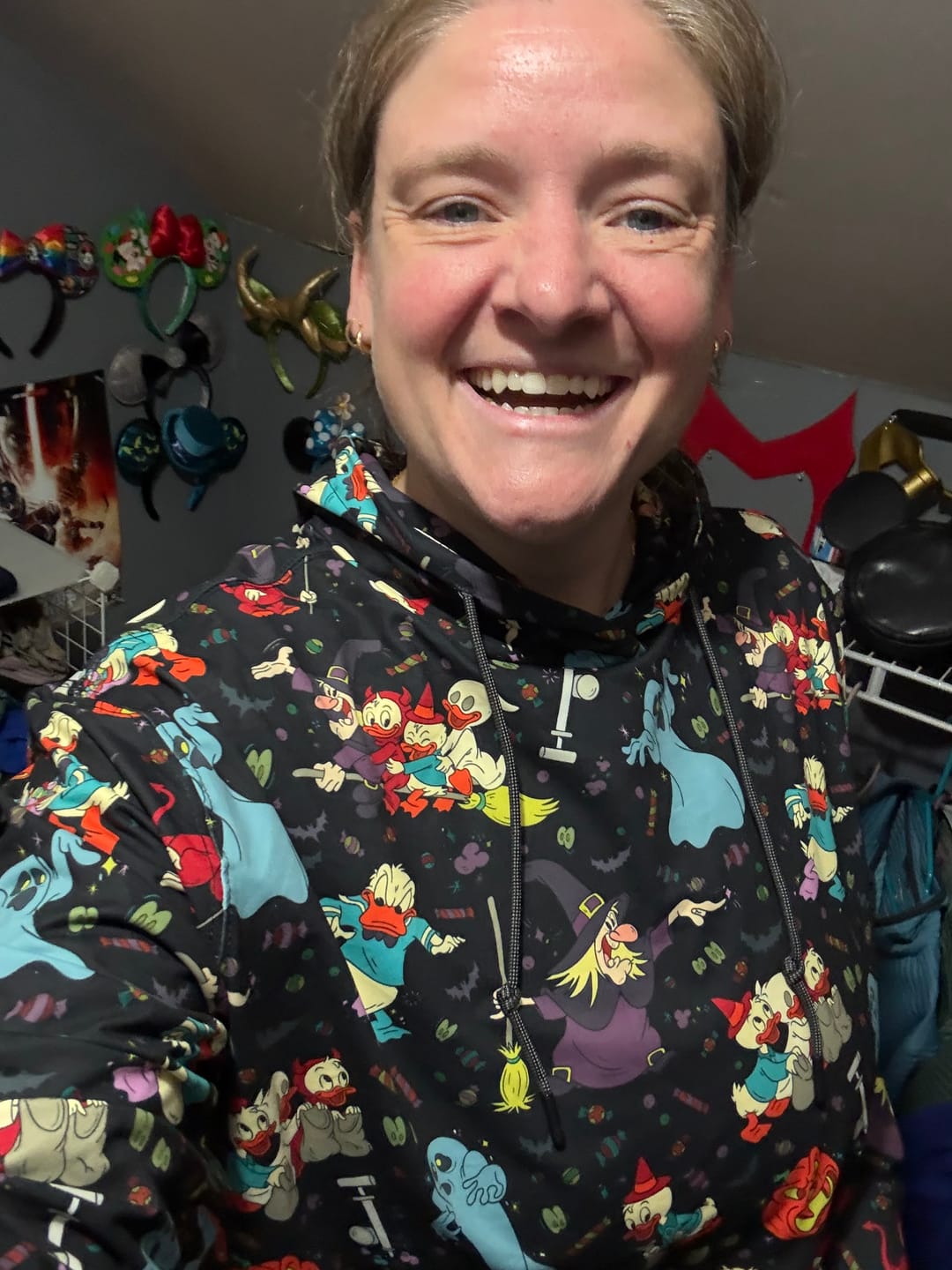 Customer photo review of Disney "Tricks, Treats, and Trouble" – Performance Hoodie