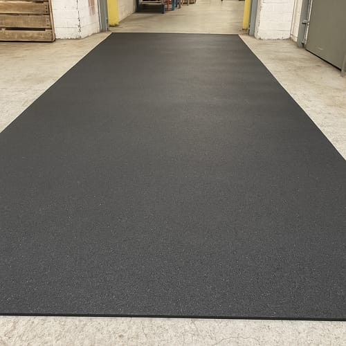 Customer photo review of 6mm Rubber Sheet Matting Durable, Slip-Resistant, Easy to Clean for Commercial & Industrial Use Versatile Flooring Solution - Linear Metre