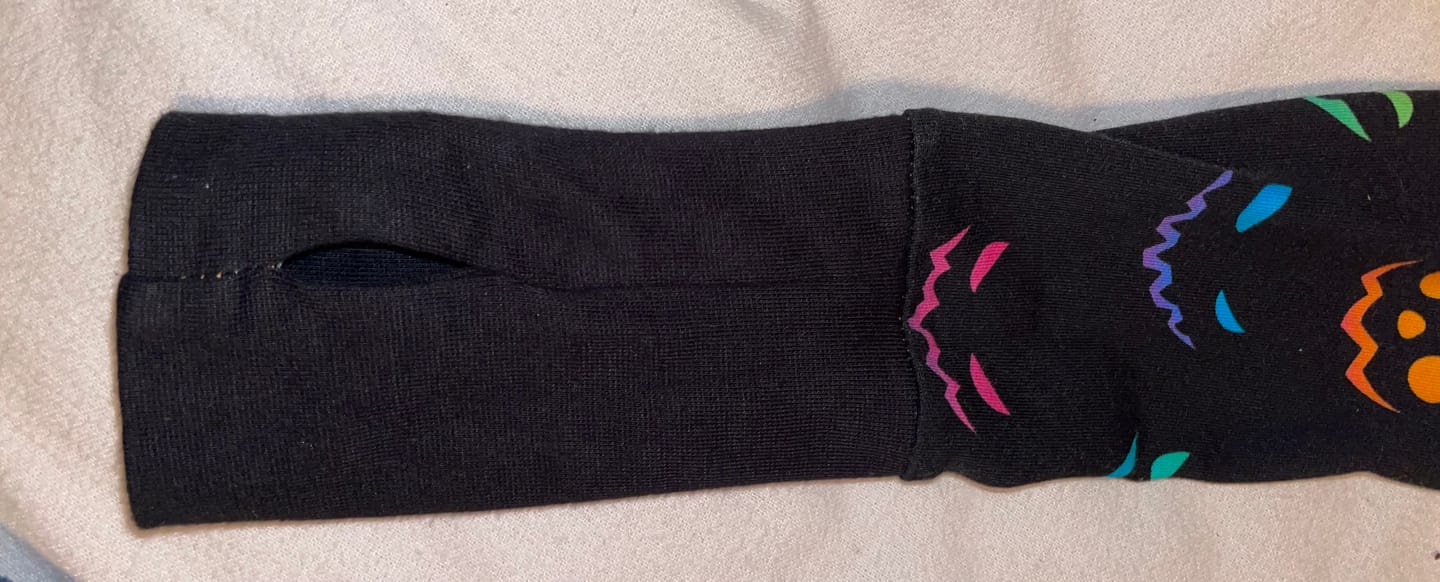 Customer photo review of Smooth Tubular Cuffing Fabric