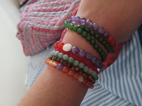 Customer photo review of Tiger Eye Bracelet Mini