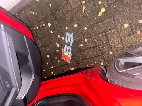 Customer photo review of AUDI DOOR LIGHTS