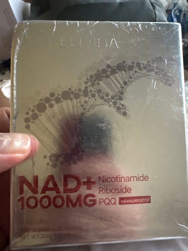 Customer photo review of NAD+ Berry Flavor Drink Mix