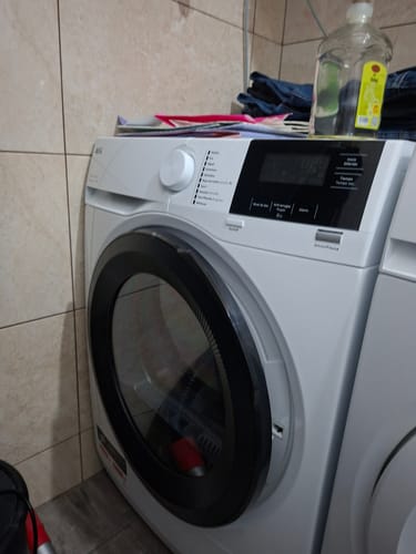 Customer photo review of Secadora AEG TR719G4PB 9Kg