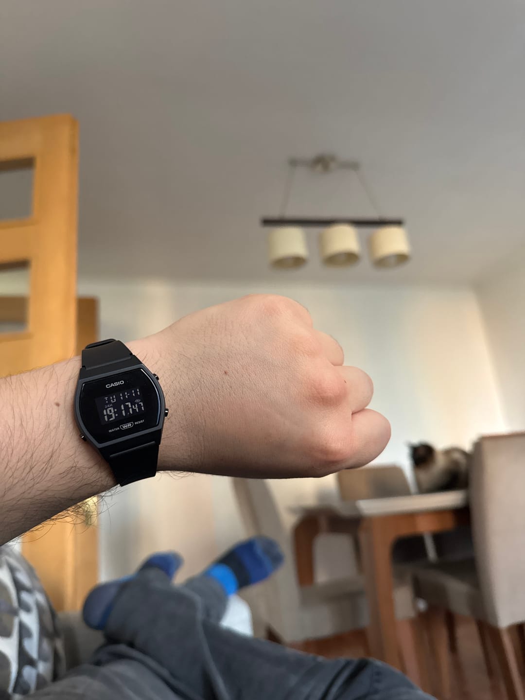 Customer photo review of Reloj Casio Vintage LW-204-1BDF Negro Pantalla Negativa