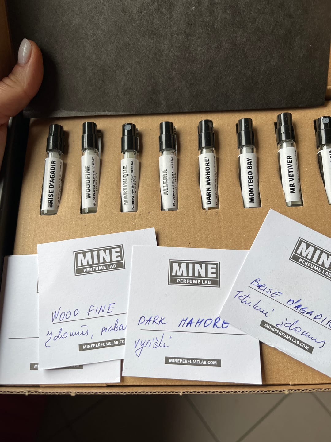 Customer photo review of Set campioni fresche e pungenti 10x2ml + 20% di sconto sul tuo ordine successivo