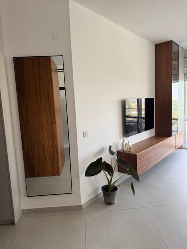 Customer photo review of מראה לפי מידה פינות ישרות