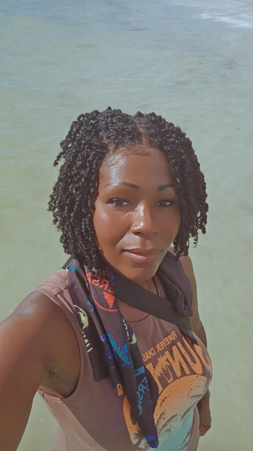 Customer photo review of Chade Magic Lace Braid Wig 13x6 HD Lace Front Wig - YANKY TWIST - MLBY12