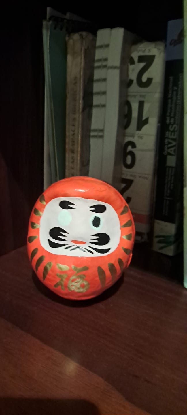 Customer photo review of Daruma Japonés Rojo