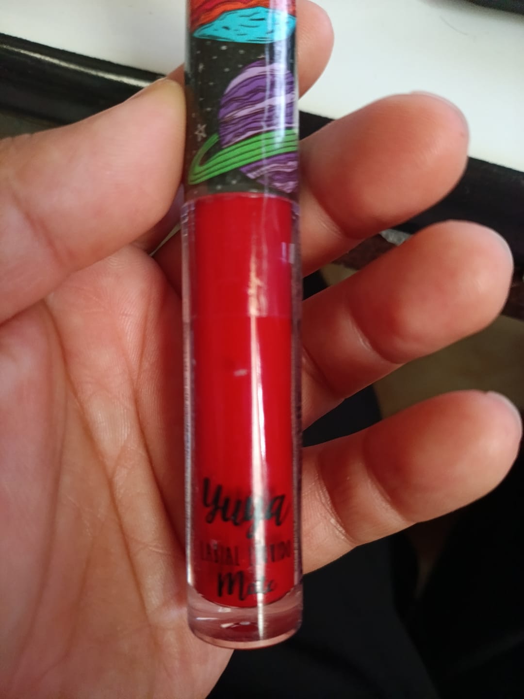 Customer photo review of Yuya Labial Líquido Mate "Mi Amor"