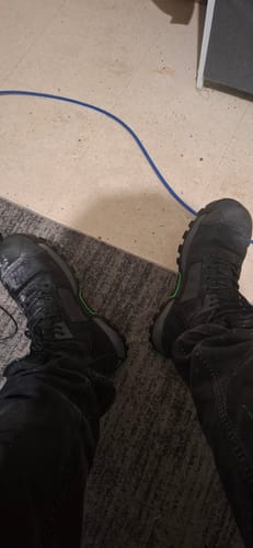 Customer photo review of FXD WB-1WP Waterproof Nitrolite Work Boots (FXWB1WP) - Black