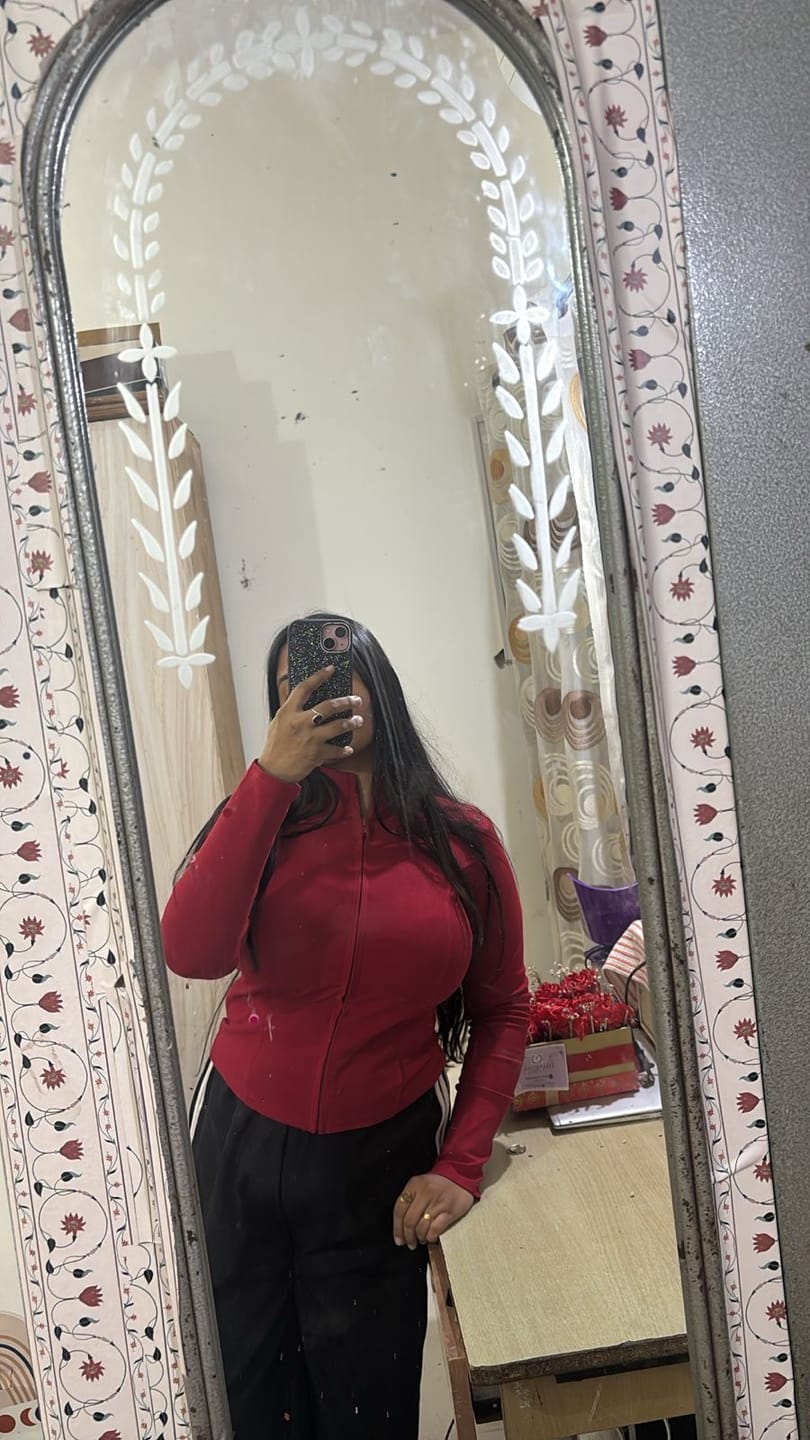 Customer photo review of RED SCULPTOR JACKET COTTON