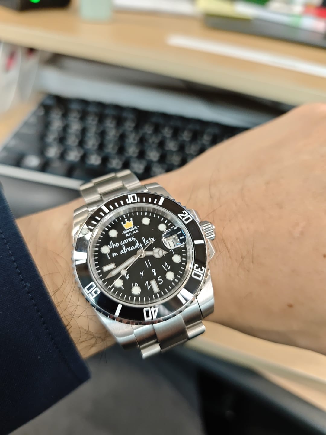 Customer photo review of HYDROCORE CLASSIC WATCH