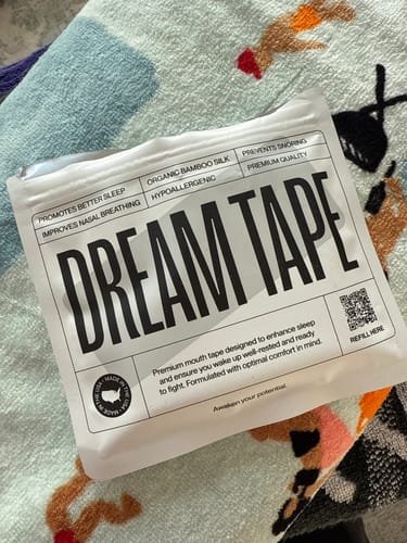 Customer photo review of Dream Mouth Tape