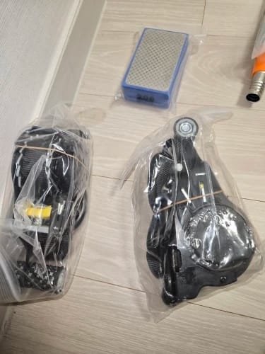 Customer photo review of Retractable Ratchet Straps 2-Pack