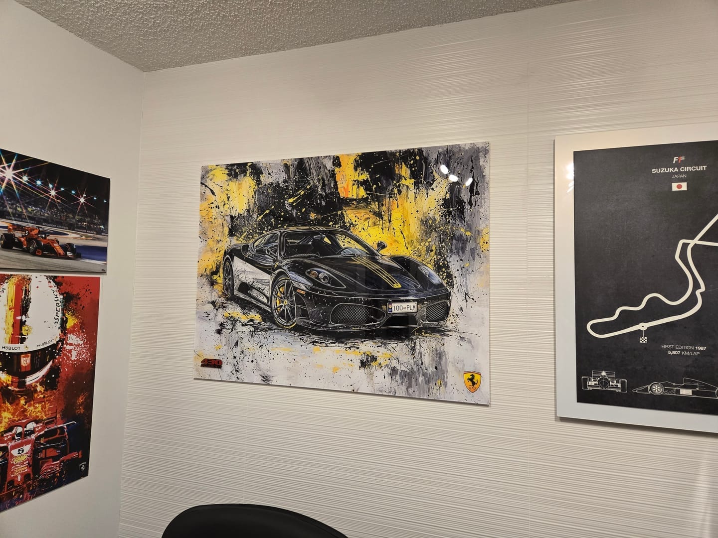Customer photo review of Custom artwork on Acrylic Glass