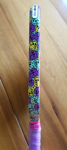 Customer photo review of The Filth 16mm Pickleball Paddle- Elongated (Pink)