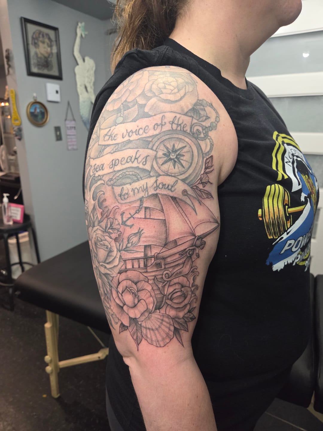Customer photo review of Signature Tattoo Numbing Cream