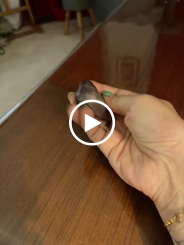 Customer video review of Pierre Anhydrite Violette