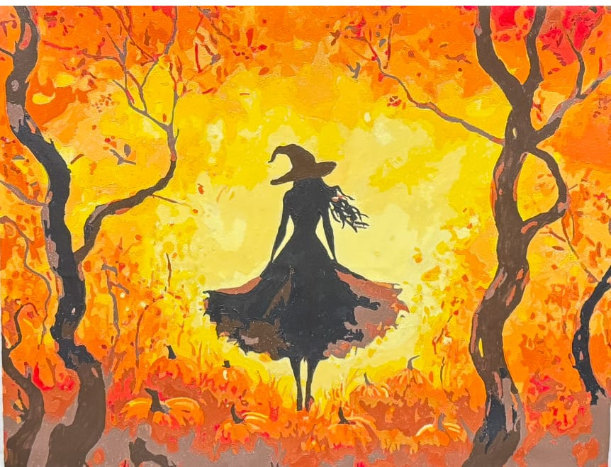 Customer photo review of Pumpkin Witch