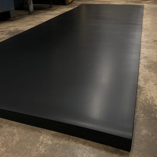 Customer photo review of Industrial Grade Rubber Sheet 1.5mm to 25mm Thick Heavy Duty, Abrasion-Resistant, Custom Cut Lengths 1.4m Wide Rolls, Ideal for Tough Applications