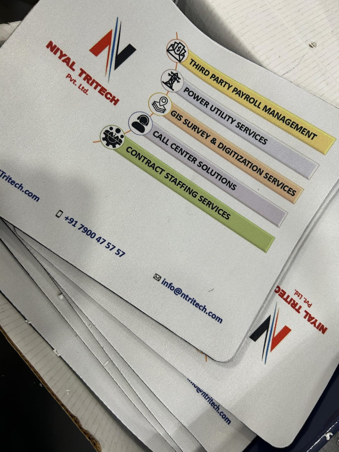 Customer photo review of Customized Mouse Pad | Best for Corporate Gifting | PrintMine.in