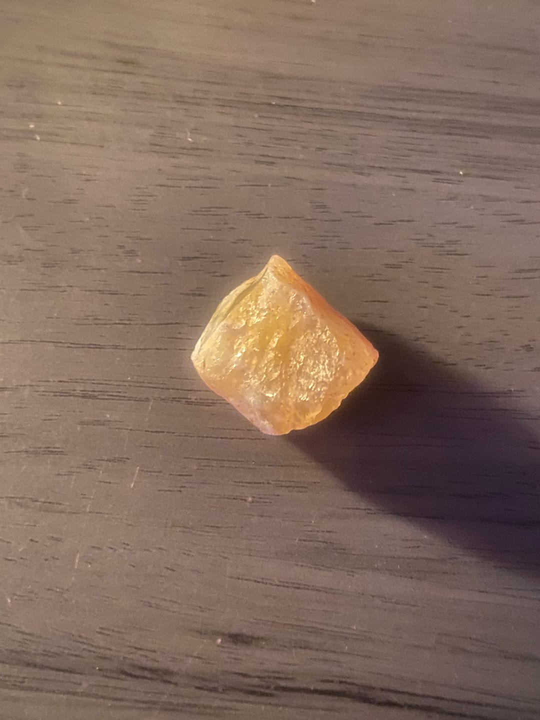 Customer photo review of Natural Citrine Raw Crystals
