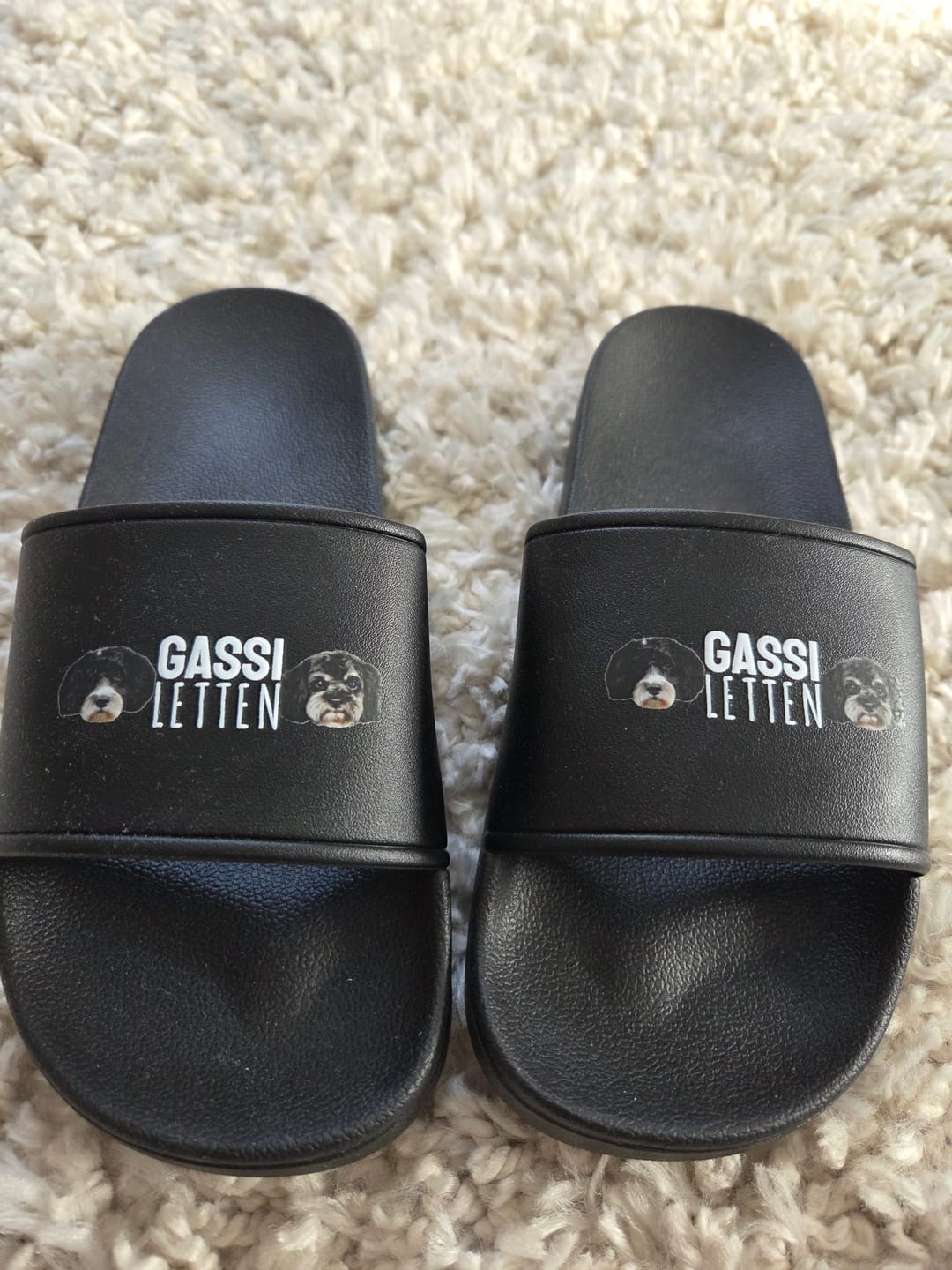 Customer photo review of Gassiletten - Individuelle Badelatschen