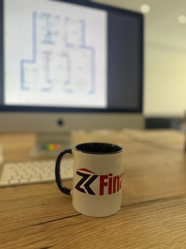 Customer photo review of TassenExpress - Becher Keramik Tasse mit Logo bedruckt 325ml Firmenlogo