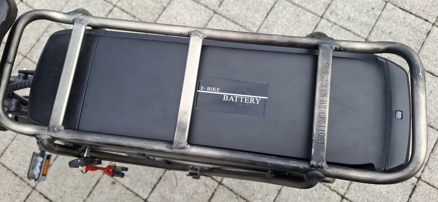 Customer photo review of 36V 11.6Ah 396Wh Phylion Joycube eBike Battery JCEB360-11.6-K XDS Velectrix