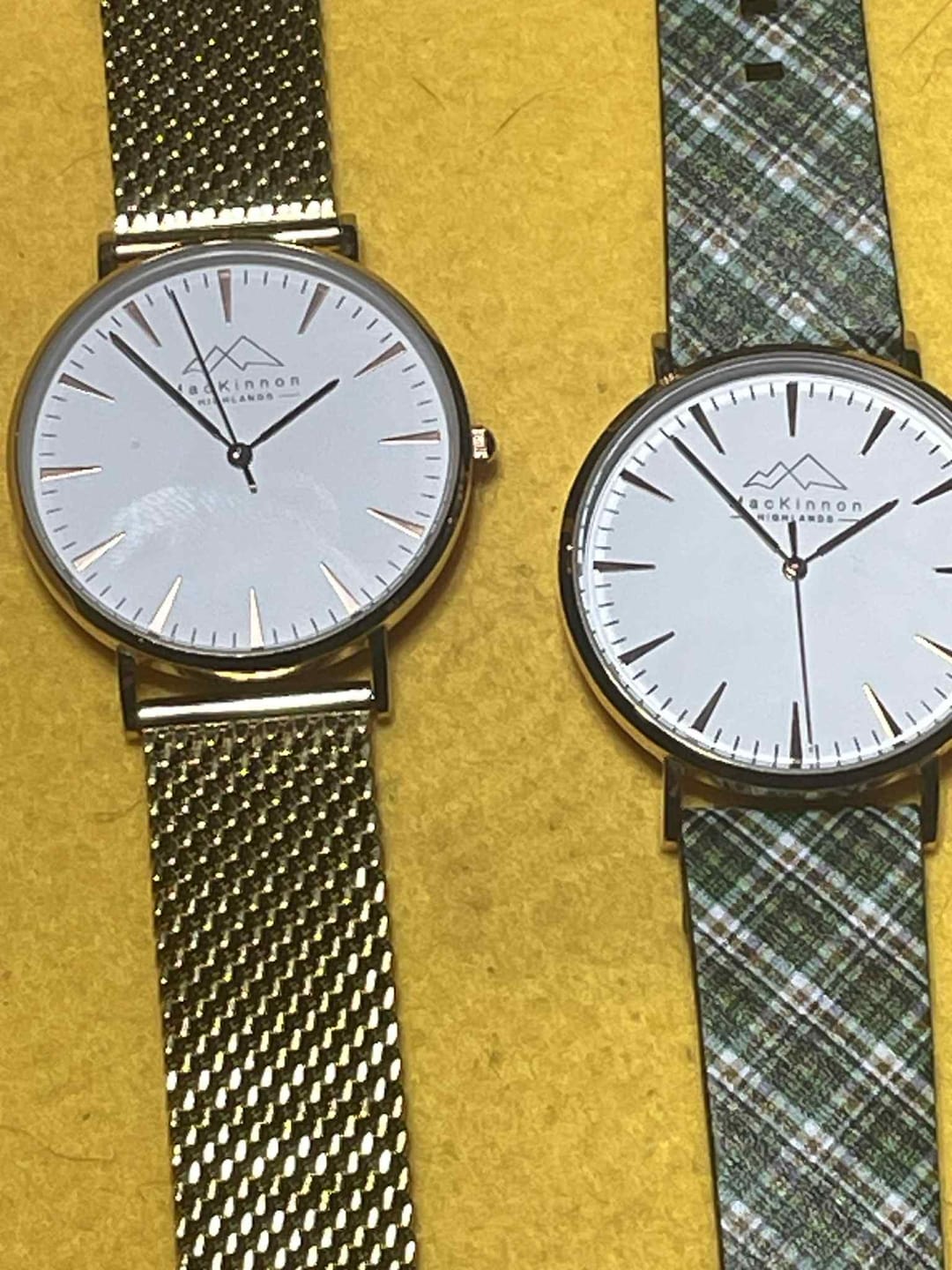 Customer photo review of Custom Tartan Watch