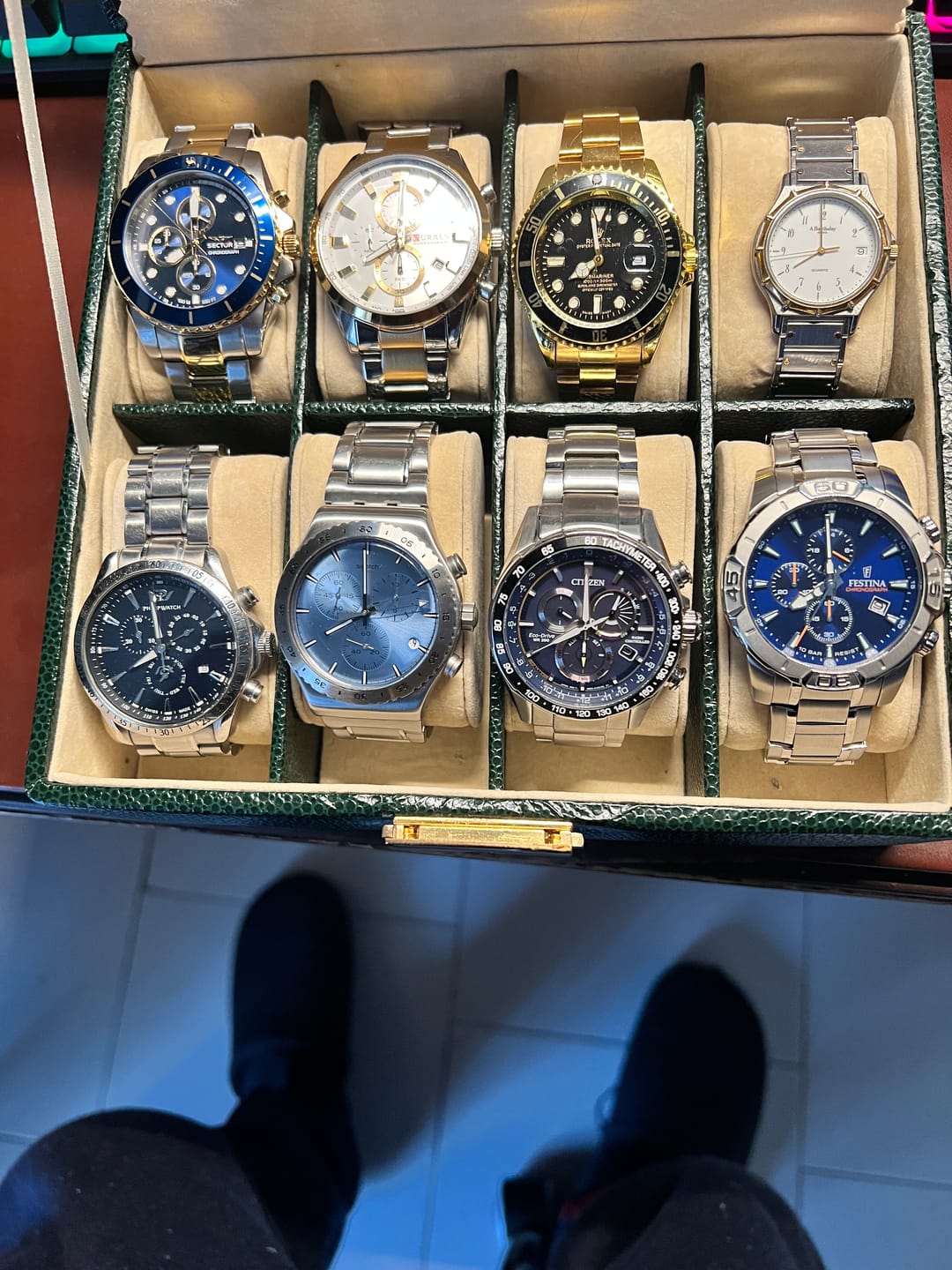 Customer photo review of Curren Monte Carlo® orologio uomo acciaio