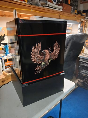 Customer photo review of Phoenix Sticker